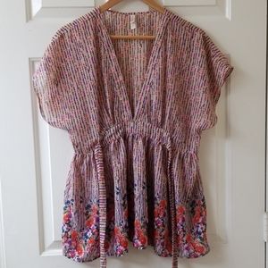 Xhilaration | Floral Blouse